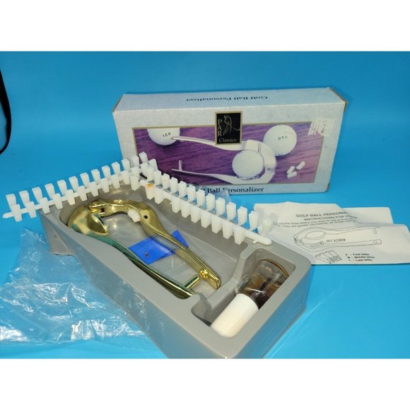 Golf Ball Personalizer New in Box 1992 Green Eagle - Picture 1 of 7